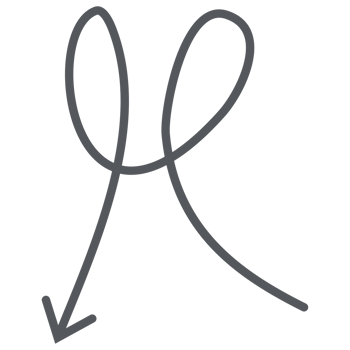 Arrow Line Hand Drawn Aesthetics Doodle png