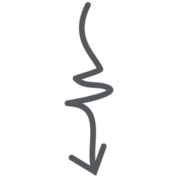 Arrow Line Hand Drawn Aesthetics Doodle png
