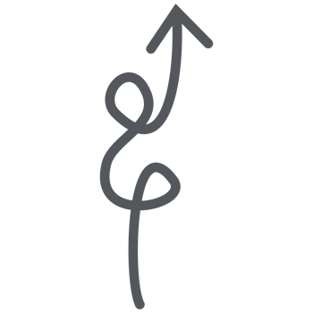 Arrow Line Hand Drawn Aesthetics Doodle png