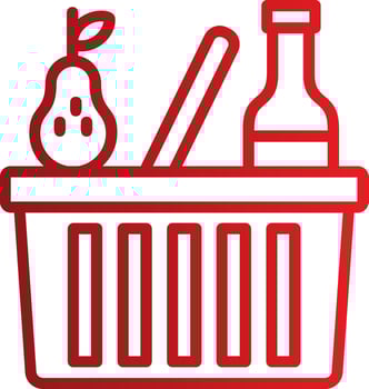 Groceries Vector Icon
