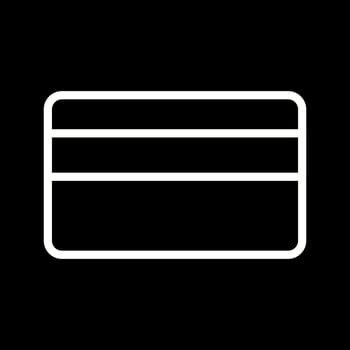 Beautiful Card vector line icon
