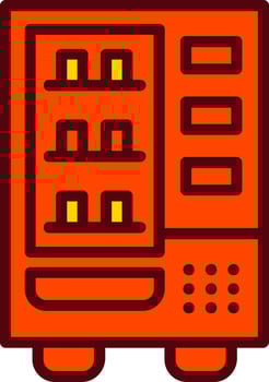 Vending Machine Vector Icon