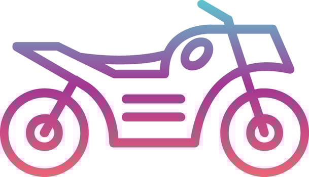 Motorbike Vector Icon