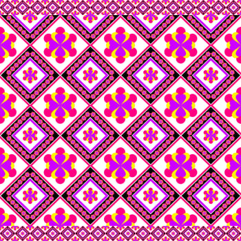 fabric pattern geometric for background rug wallpaper clothing wrap batik fabric embroidery illustration vector beautiful