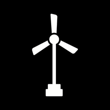 Windmill Vector Icon