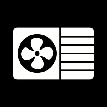 AC Window Unit Vector Icon
