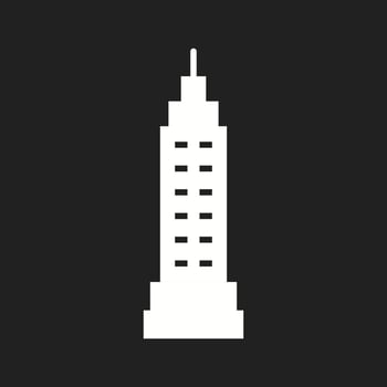 Beautiful Watchtower Vector Glyph Icon