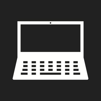 Beautiful Notebook Vector Glyph icon
