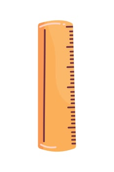 ruler school supply vector