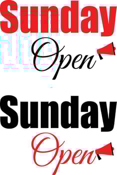 Sunday Open Speech Icon Free Vector