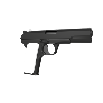 handgun isolated on transparent png