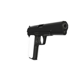 handgun isolated on transparent png
