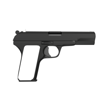 handgun isolated on transparent png