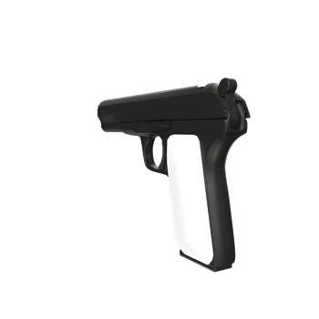 handgun isolated on transparent png