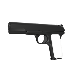 handgun isolated on transparent png