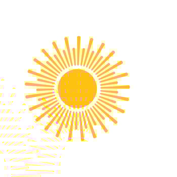 Sun Vector illustration Icon