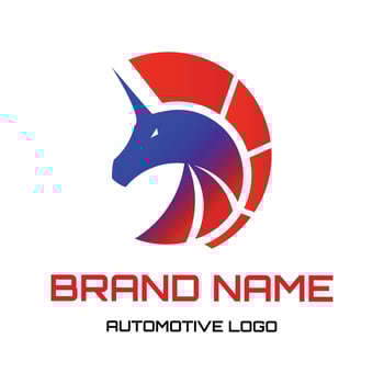 Automotive logo design template, automotive icon vector