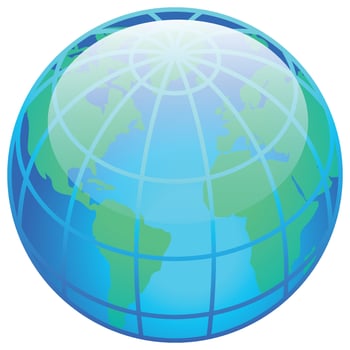 World - Isometric 3d illustration. vector