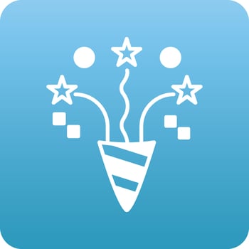 Confetti which can easily edit or modify vector
