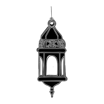 Lantern icon vector illustration. Lantern icon logo