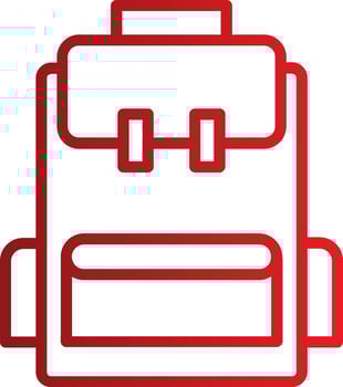 Backpack  Vector Icon