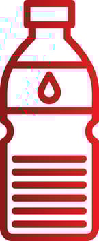 Water Bottle Vector Icon