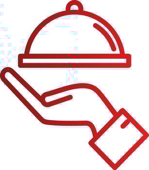 Restaurant food Vector Icon