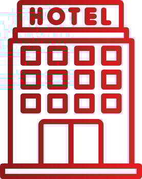Hotel Vector Icon