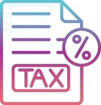 Tax Vector Icon