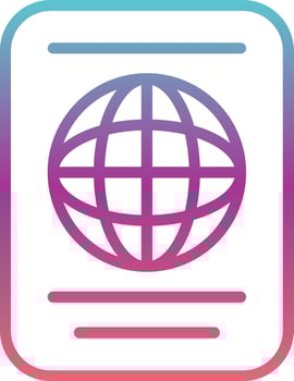 Passport Vector Icon