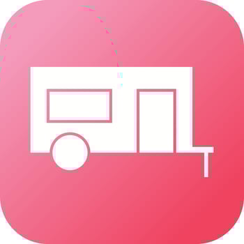 Beautiful Container Glyph Vector Icon