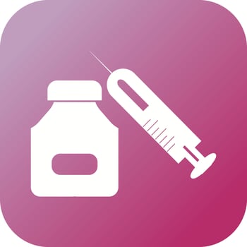 Beautiful Drug Vector Glyph icon