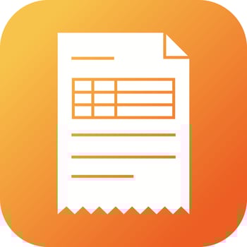 Beautiful Sheet Vector Glyph Icon