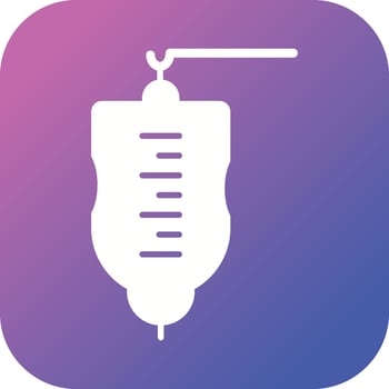 Beautiful Drip Vector Glyph icon