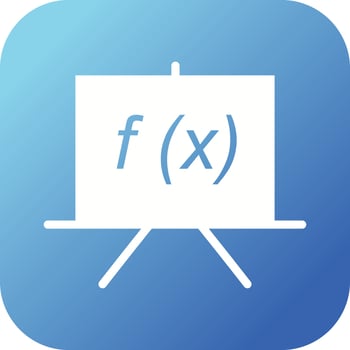 Beautiful Formula Vector Glyph icon