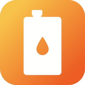 Unique Milk Box Vector Glyph Icon