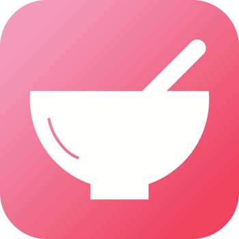 Unique Food Vector Glyph Icon