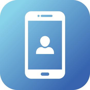 Unique User Account Vector Glyph Icon