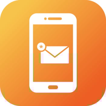 Unique New Messages Vector Glyph Icon