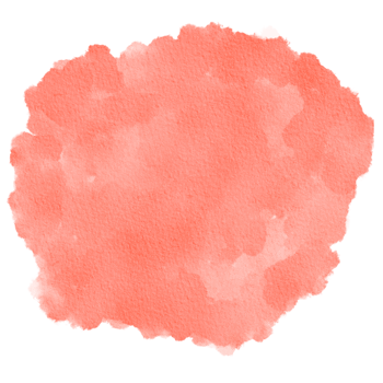 Color of the Year Pink Pastel Watercolor Paint Stain Background Circle png