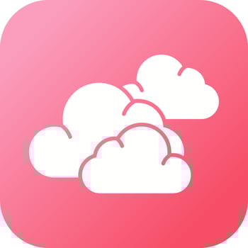 Cloudy Vector Icon