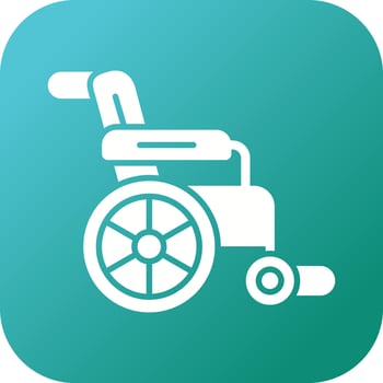 Wheelchair Vector Icon