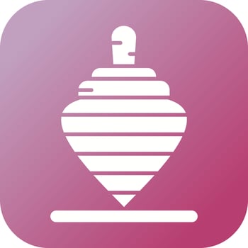 Spinning Top Vector Icon