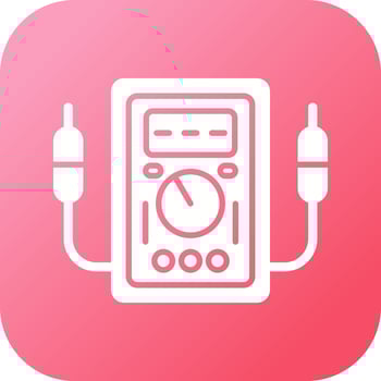 Voltmeter Vector Icon