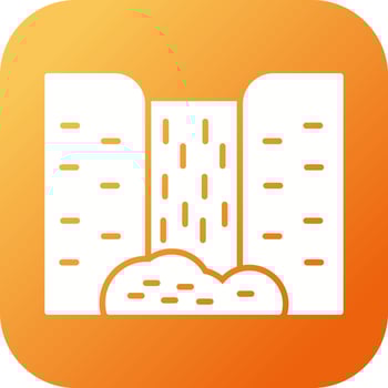 Waterfall Vector Icon