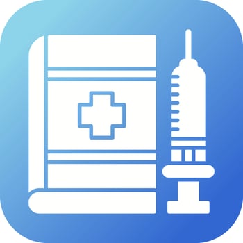Covid Book Vector Icon