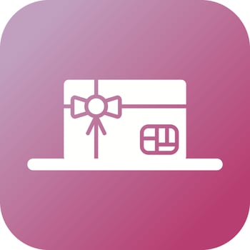 Gift Card Vector Icon
