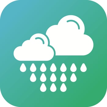 Rain Vector Icon