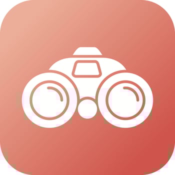 Binocular Vector Icon