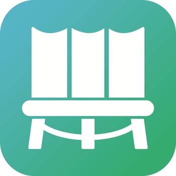 Trampoline Vector Icon